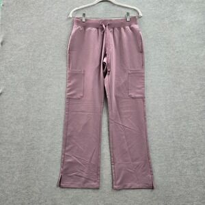Mandala Women Scrub‎ Bottom XS Pink Cargo Pockets Drawstring